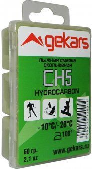 Мазь скольжения Gekars Pro Hydrocarbon CH5 60 гр -10-20