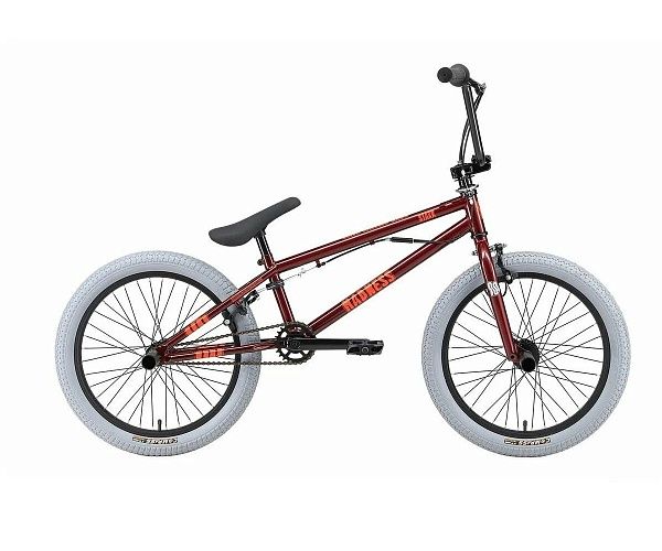 Велосипед BMX Stark Madness 3 (Бордовый Оранжевый Серый)