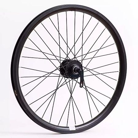 Обод на 22 дюйма передний в сборе, disc/v-brake, эксцентрик