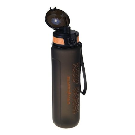 Фляга спортивная с замком Silapro MAX Black, 900мл