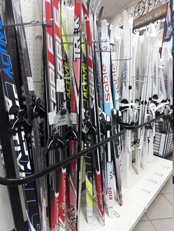 Комплект беговых лыж с креплением NN75 130-205 см (Без Ботинок)