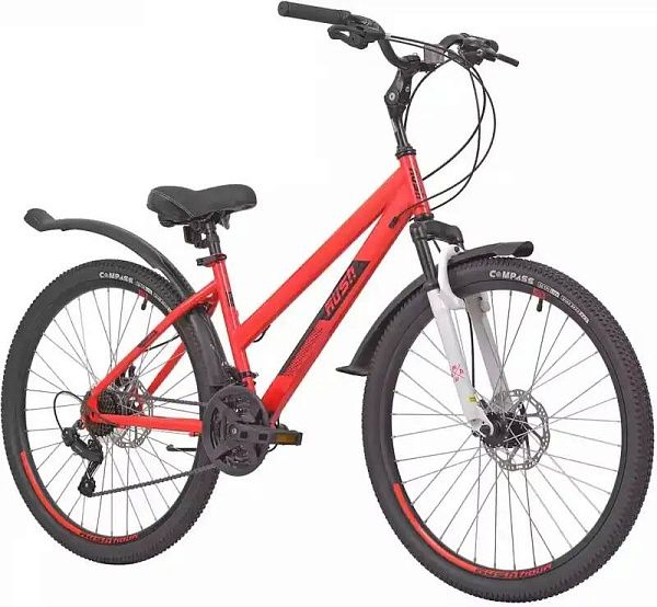 Горный велосипед Rush Hour Lady 515 Disc ST (Красный)