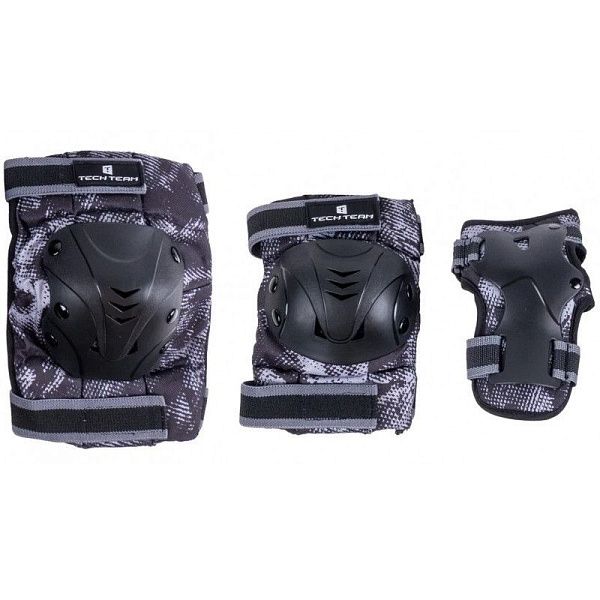 Комплект защиты Safe Fit Adult 1.0 (Black Grey)