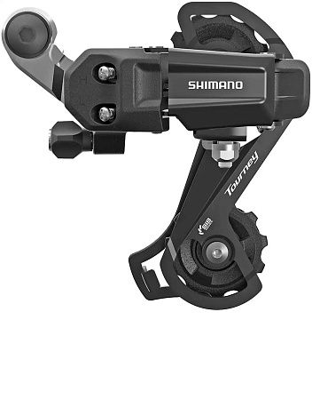 Переключатель задний Shimano Tourney TY200 GS 7/6 ск на болт петух 