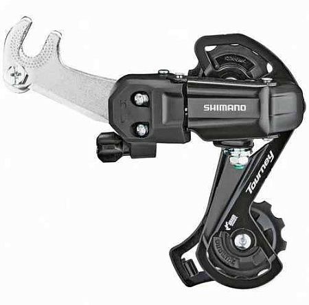 Переключатель задний Shimano Tourney TY200 GS 7/6ск на ось