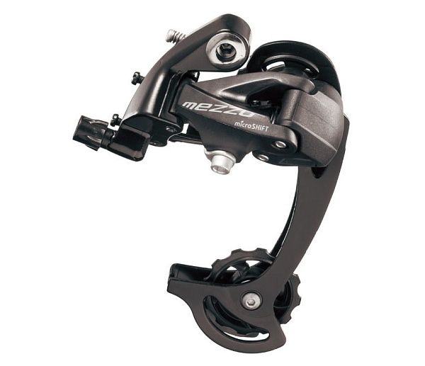 Переключатель задний Microshift Mezzo RD-M36L 8-9 скоростей под болт (Длинная лапка)