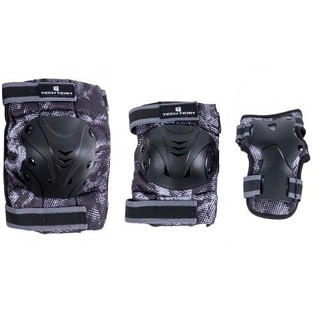 Комплект защиты Safe Fit Adult 1.0 (Black Grey)