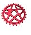 Звезда передняя для BMX 1/2"х1/8" 25Т алюминиевая (Красная)