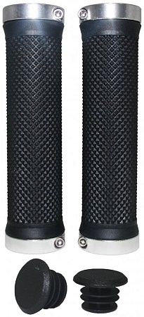 Грипсы с зажимом H-G 119 (Черно Серые)