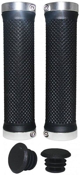Грипсы с зажимом H-G 119 (Черно Серые)