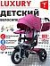 Трехколесный велосипед Tech Team Luxury Music (Фиолетовый)