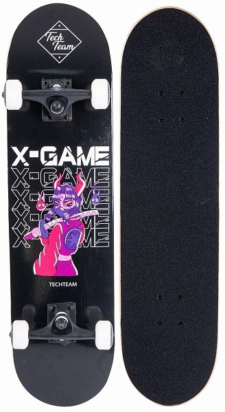 Скейтборд Tech Team X-Game (Девочка Ниндзя)