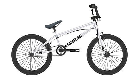 Велосипед BMX Stark Madness 1 (Серебристый/Черный)