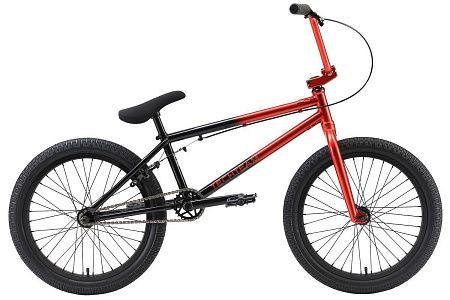 Велосипед BMX TechTeam Twen Cro Mo (Красно Черный)