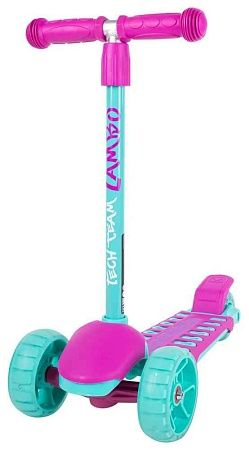 Трехколесный самокат Tech Team Lambo (Celadon/Pink)
