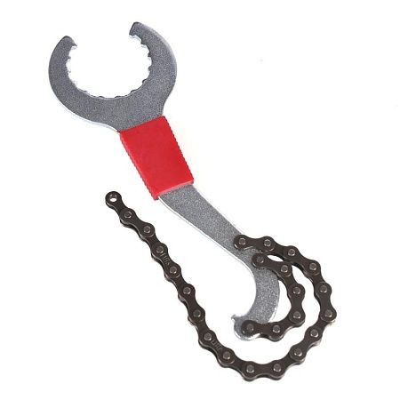 Хлыст + съёмник Hollowtech II Black Tools CT16