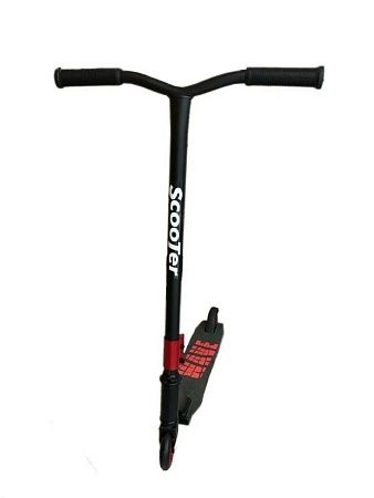 Трюковой самокат Scooter Wave 100 мм (Черно Красный)