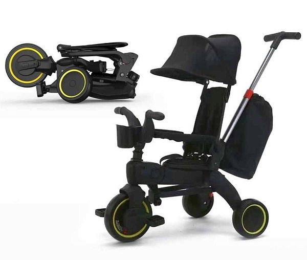 Трехколесный велосипед складной Trike IT108919 (Черный)