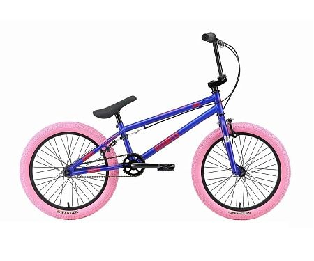 Велосипед BMX Stark Madness 1 (Ярко Синий Красный Светло Розовый)