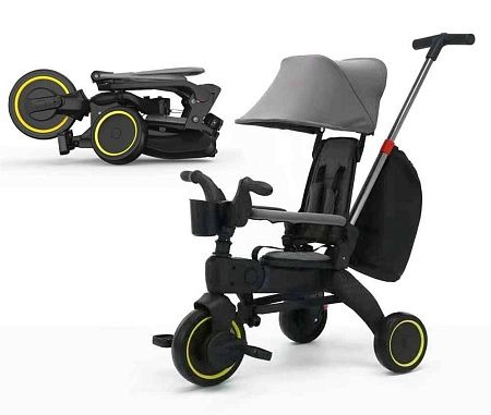 Трехколесный велосипед складной Trike IT108921 (Серый)