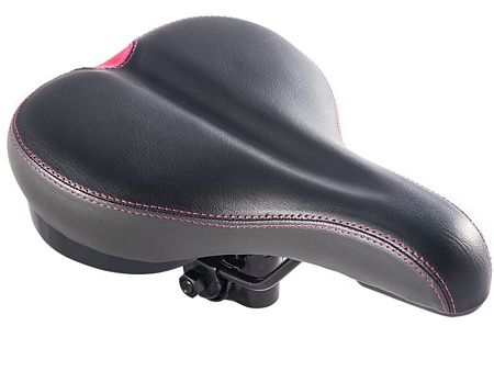 Седло велосипедное Комфорт 255*145mm HF-2748-2