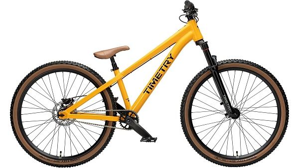 Горный велосипед Timetry TT418 Дерт Street/Dirt mtb (Желтый)