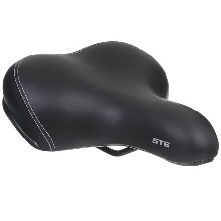 Седло велосипедное STG GW830-1-003 (Черное)